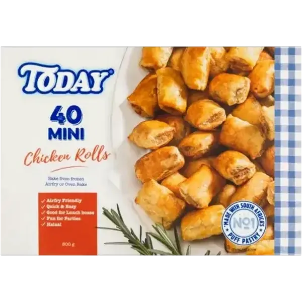 Today Mini Chicken Rolls 40 Pack