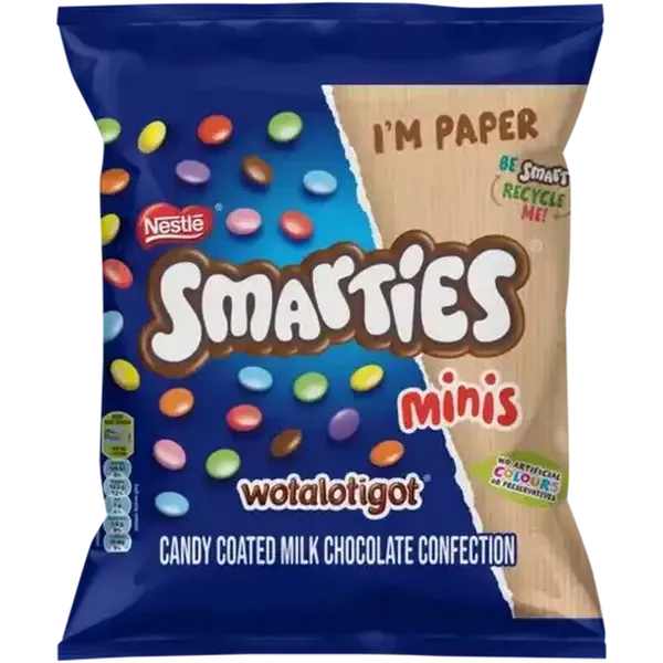 Smarties Mini's Candy Coated Chocolate 135g