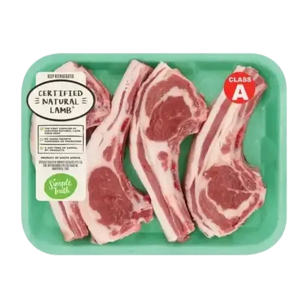 Simple Truth Lamb Rib Chops Per KG