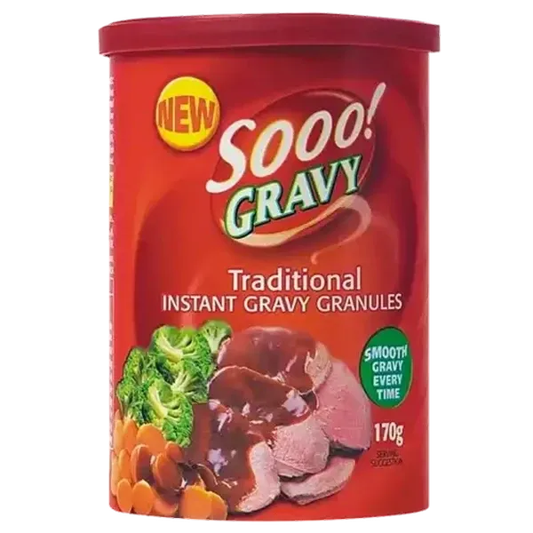 Sooo! Beef Flavoured Instant Gravy Granules 170g