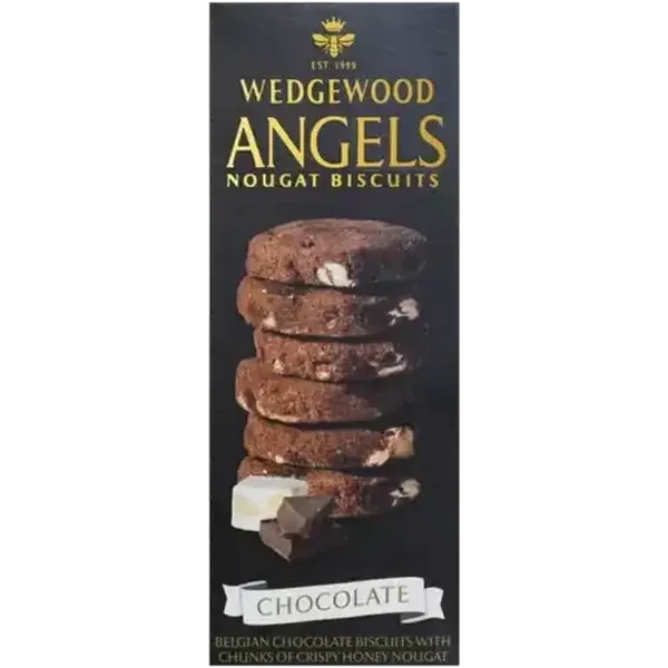 Wedgewood Angels Chocolate Nougat Biscuits 150g