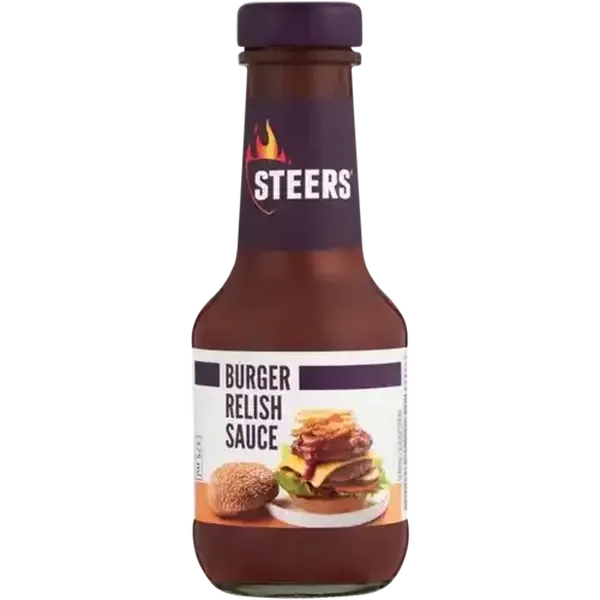 Steers Burger Relish Sauce 375ml