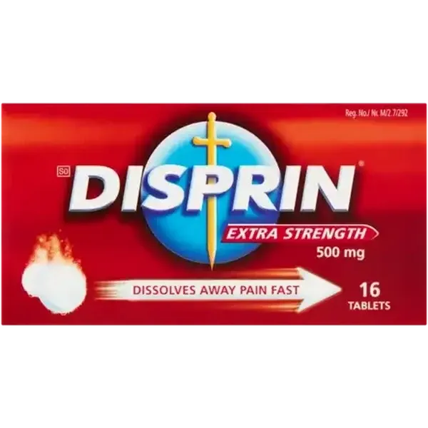 Disprin Extra Strength Pain Relief Tablets 16 Pack