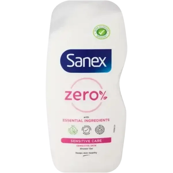 Sanex Zero% Sensitive Care Shower Gel 500ml