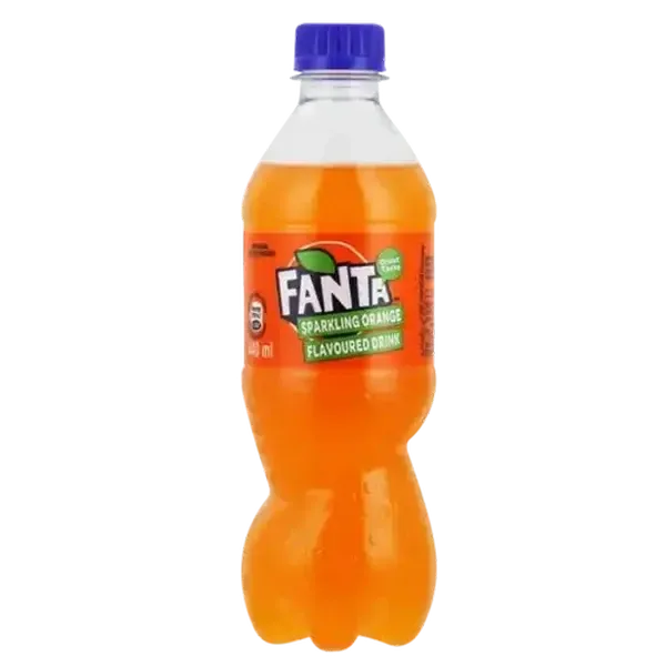 Fanta Orange Soft Drink Bottle 440ml