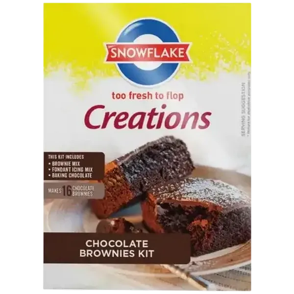 Snowflake Creations Chocolate Brownies Kit 615g