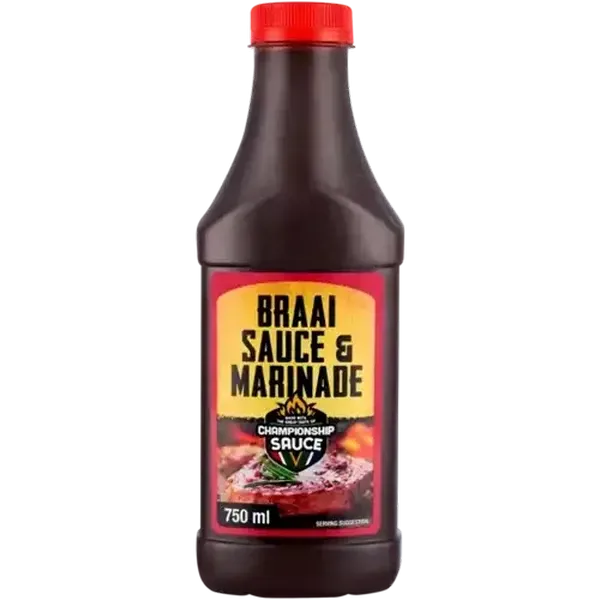 Championship Braai Sauce & Marinade 750ml