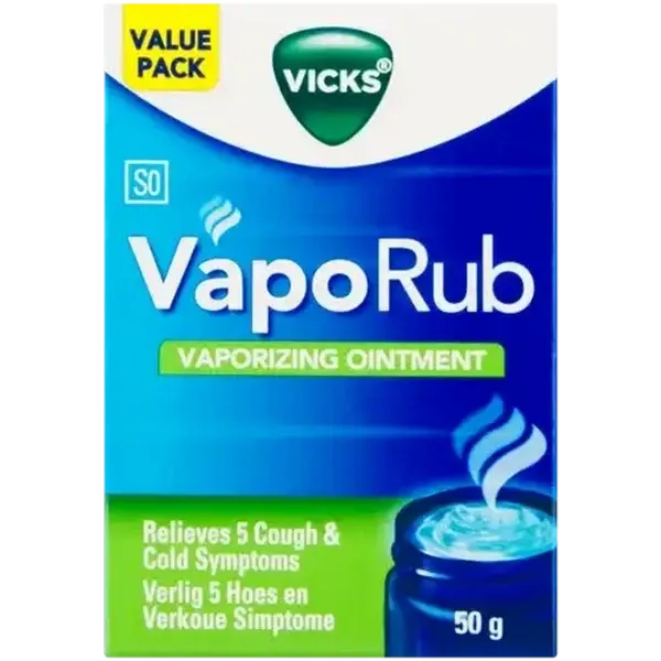 Vicks VapoRub Vaporizing Ointment 50g