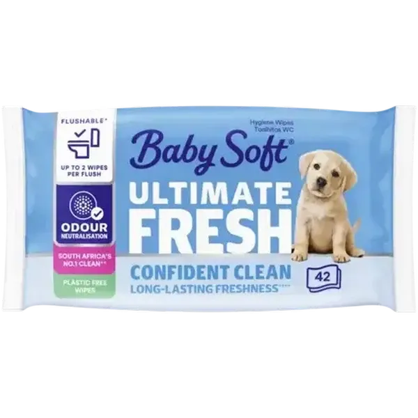 Baby Soft Ultimate Fresh Hygiene Wipes 42 Pack