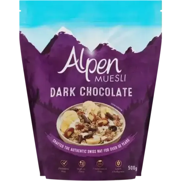 Alpen Muesli Dark Chocolate Muesli 500g