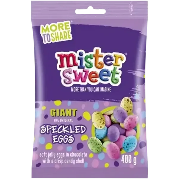 Mister Sweet Giant Speckled Eggs 400g