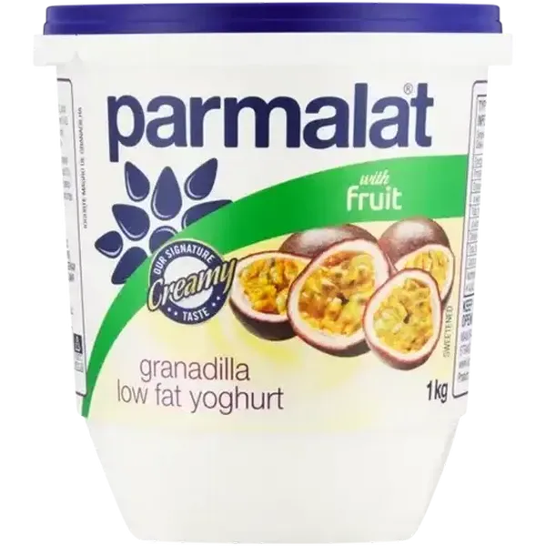 Parmalat Granadilla Low Fat Yoghurt with Fruit 1kg