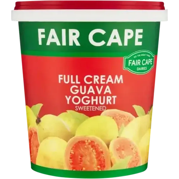 Fair Cape Dairies Guava Full Cream Yoghurt 1kg
