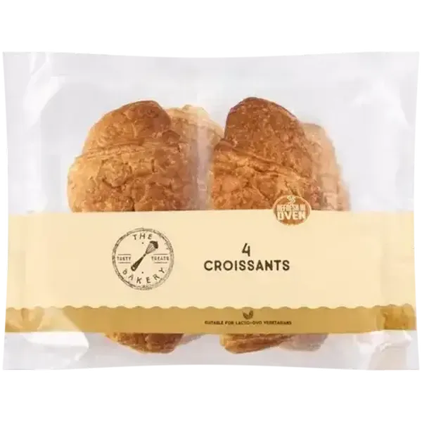The Bakery Traditional Croissants 4 Pack