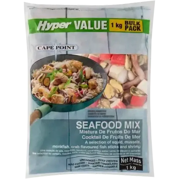 Cape Point Frozen Seafood Mix 1kg