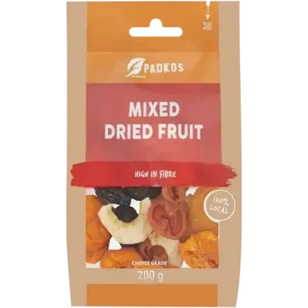 Padkos Mixed Dried Fruit 200g