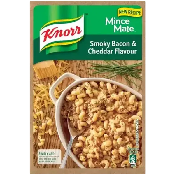 Knorr Smokey Bacon & Cheddar Flavoured Mince Mate 230g