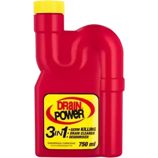 Drain Power 3-in-1 Drain Cleaner & Deodoriser Liquid 750ml