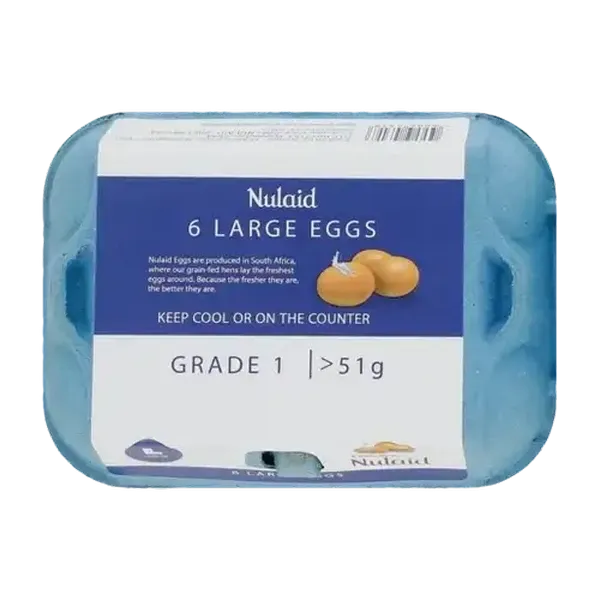 Nulaid Large Eggs 6 x >51g