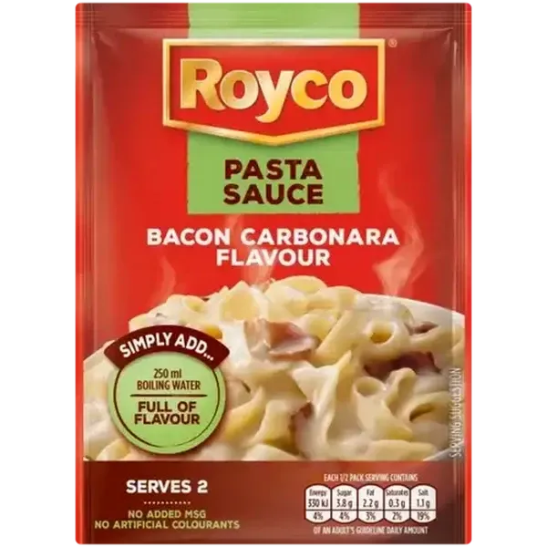 Royco Bacon Carbonara Instant Pasta Sauce 45g