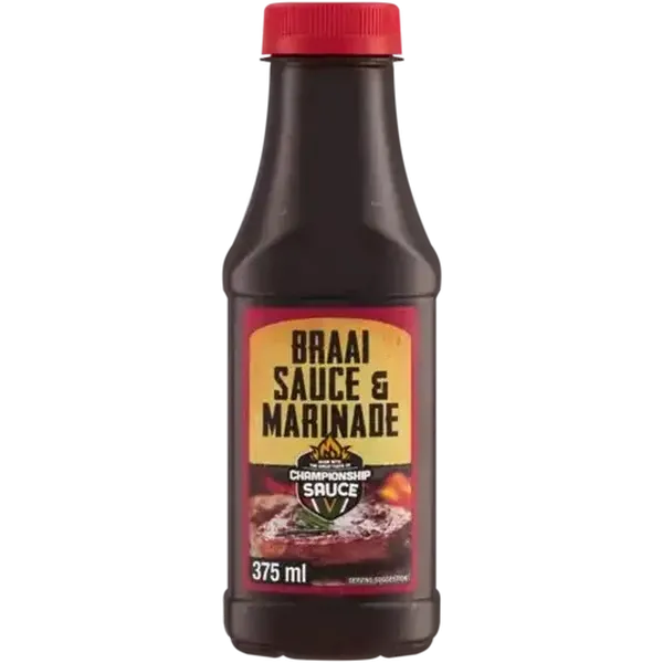 Championship Braai Sauce & Marinade 375ml