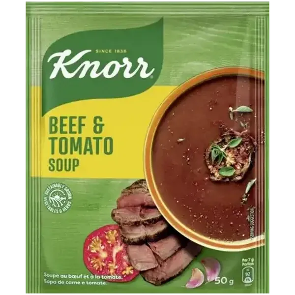Knorr Beef & Tomato Soup 50g