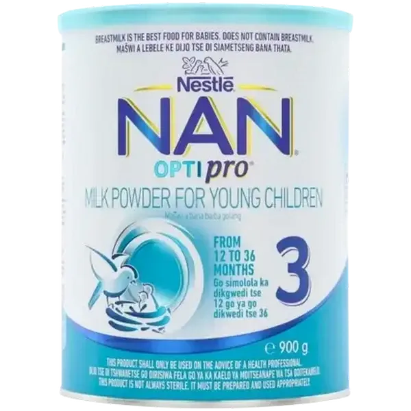 NAN OPTIpro Stage 3 12-36 Months Milk Powder for Young Children 900g