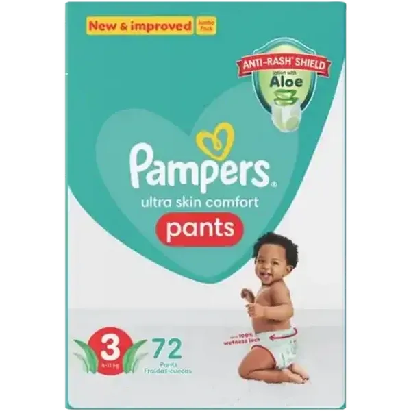 Pampers Pants Active Fit Size 3 6-11kg Diapers 66 Pack