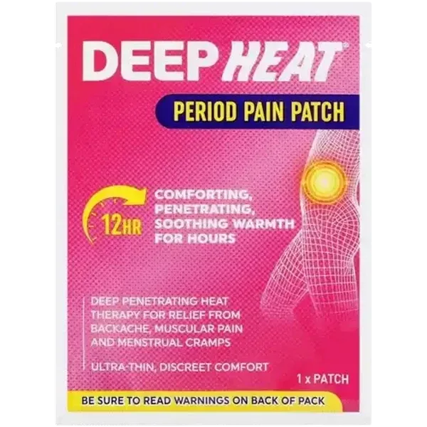 Deep Heat Period Pain Patch