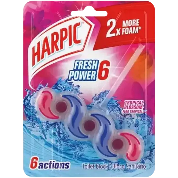 Harpic Tropical Blossom Meadows Rim Block 35g