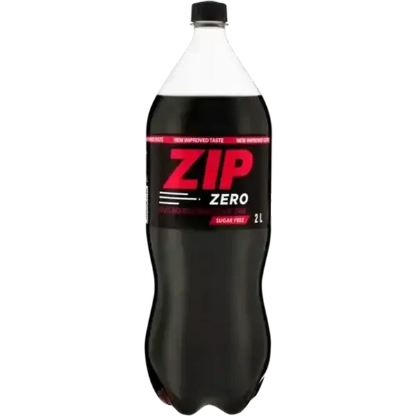 Zip Zero Cola Flavoured Soft Drink 2L