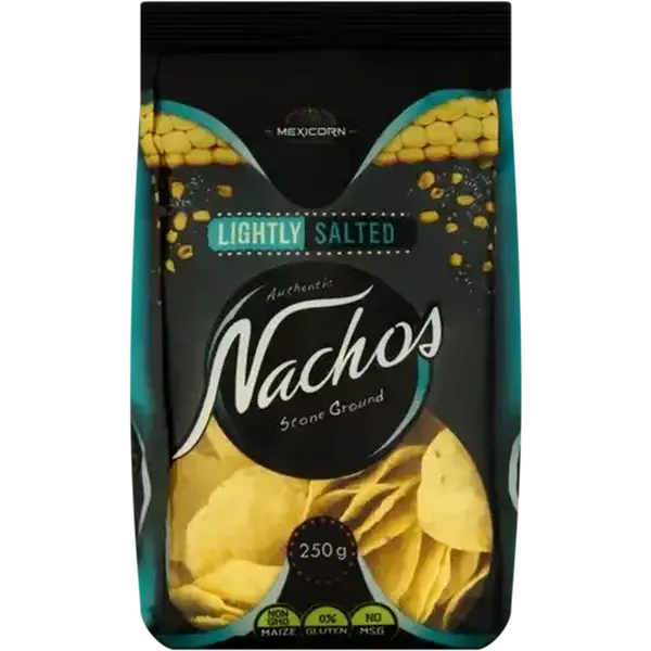Mexicorn Lightly Salted Nachos 250g