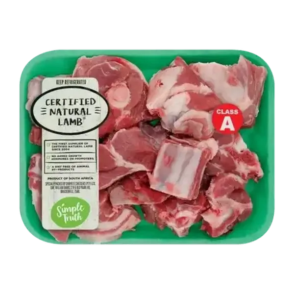 Simple Truth Certified Natural Lamb Potjiekos Pieces Per kg