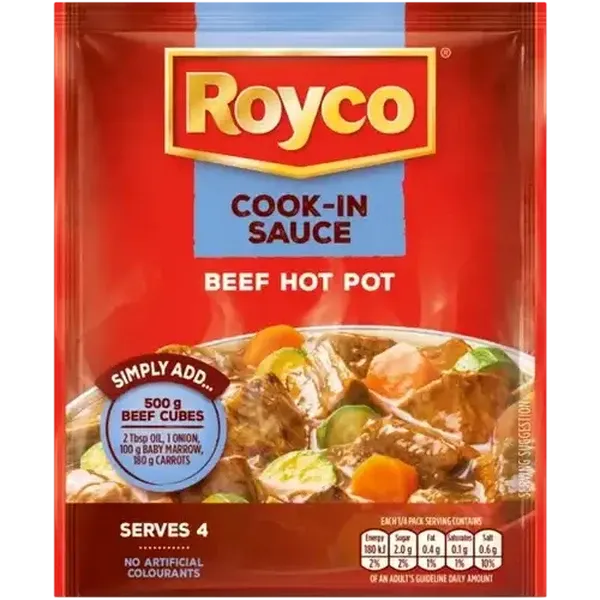 Royco Beef Hot Pot Cook-In Sauce 42g