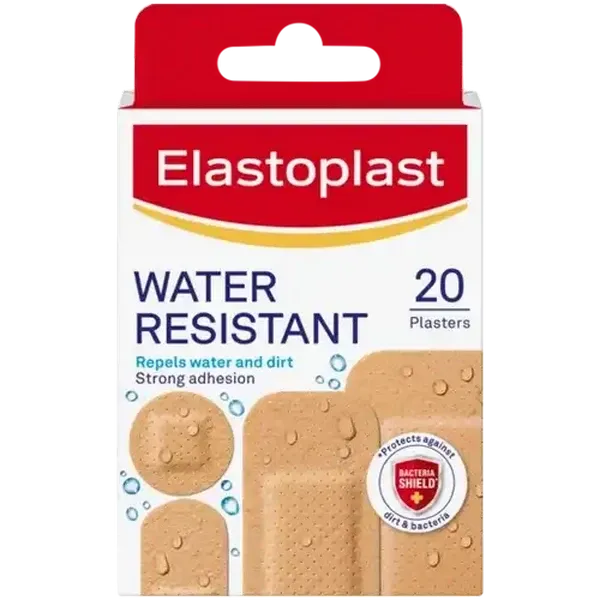 Elastoplast Assorted Water Resistant Plasters 20 Pack