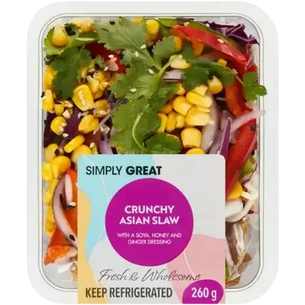 Simply Great Crunchy Asian Slaw 260g