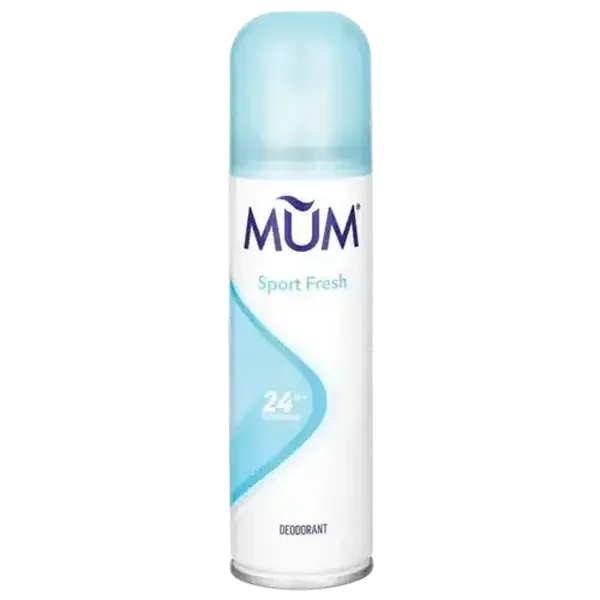 MUM Sport Fresh Ladies Body Spray Deodorant 120ml