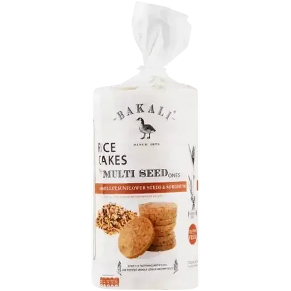 Bakali Multi Seed Rice Cakes 120g