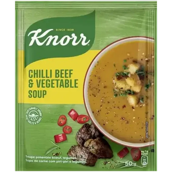 Knorr Chili Beef & Veg Soup 50g