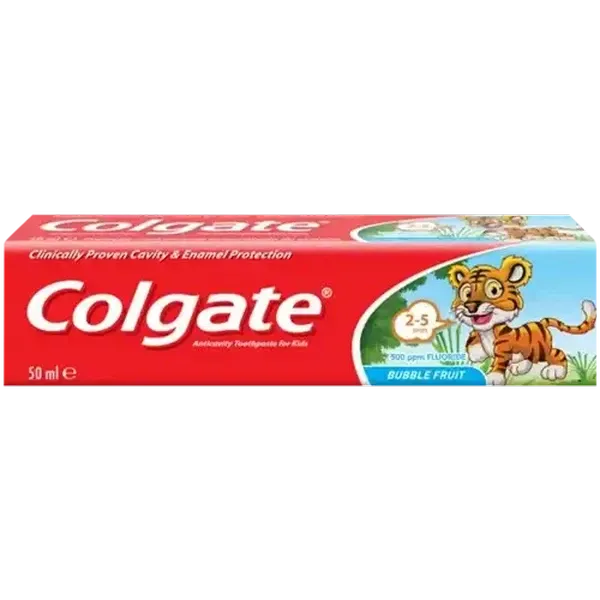 Colgate Bubble Fruit Anticavity Toothpaste for Kids 50ml