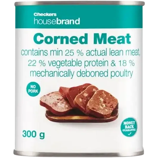 Checkers Housebrand Corned Meat 300g