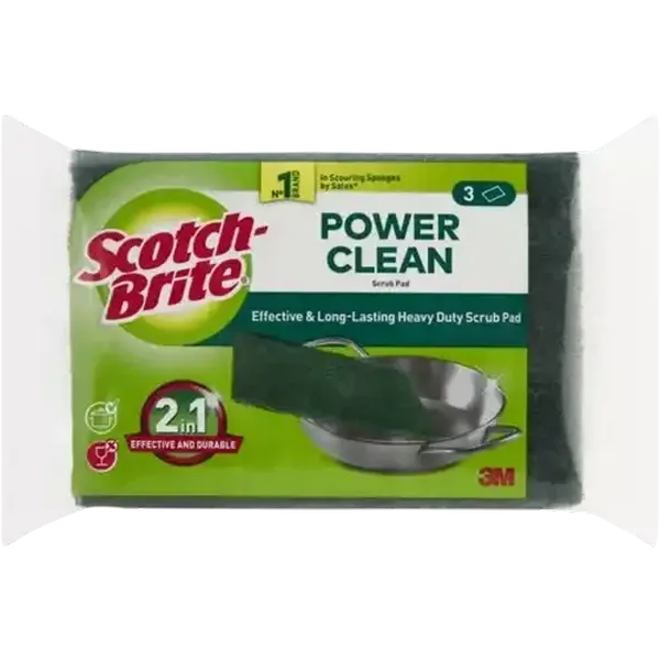 Scotch-Brite Heavy Duty Scrub Pad 3 Pack