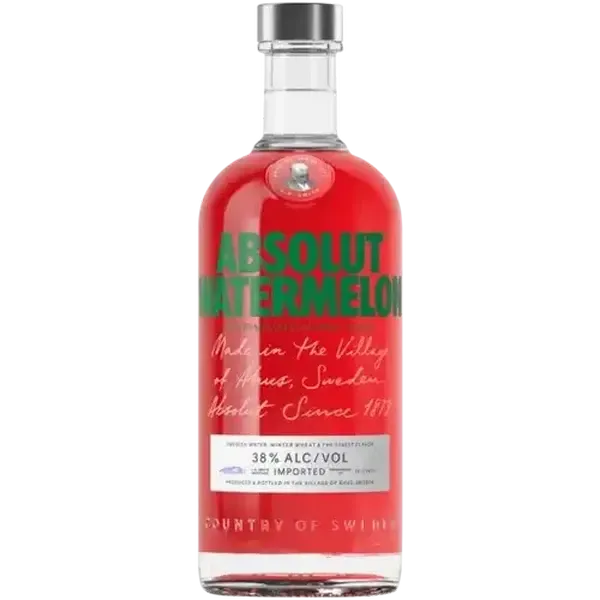Absolut Watermelon Vodka Bottle 750ml