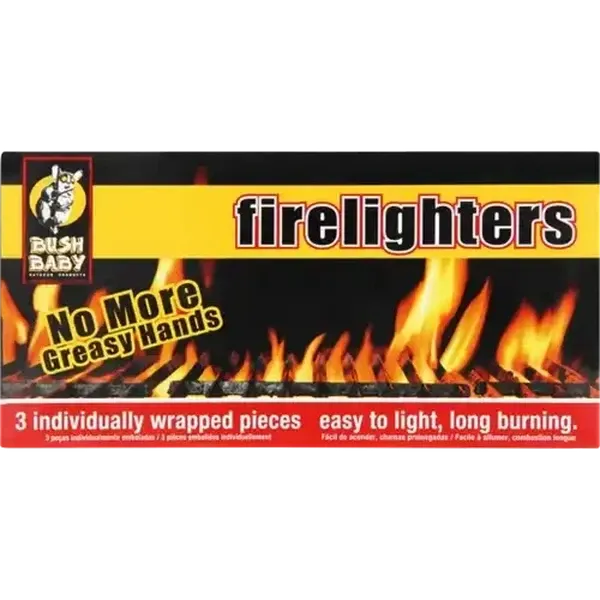 Bush Baby Firelighters 3 Pack