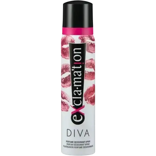 Exclamation Diva Perfume Deodorant Spray 90ml