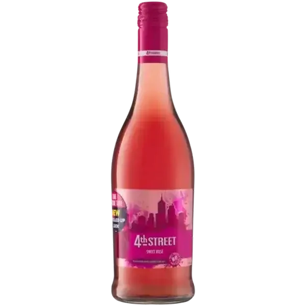 4th STREET Natural Sweet Rosé Wine Bottle 750ml