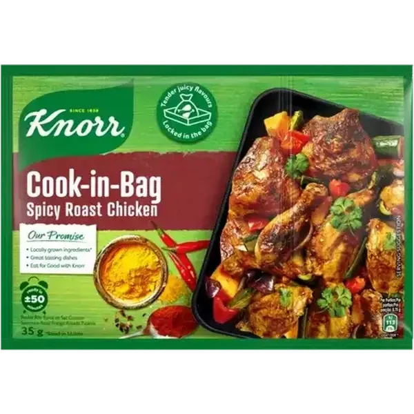 Knorr Spicy Roast Chicken Cook-in-Bag 35g