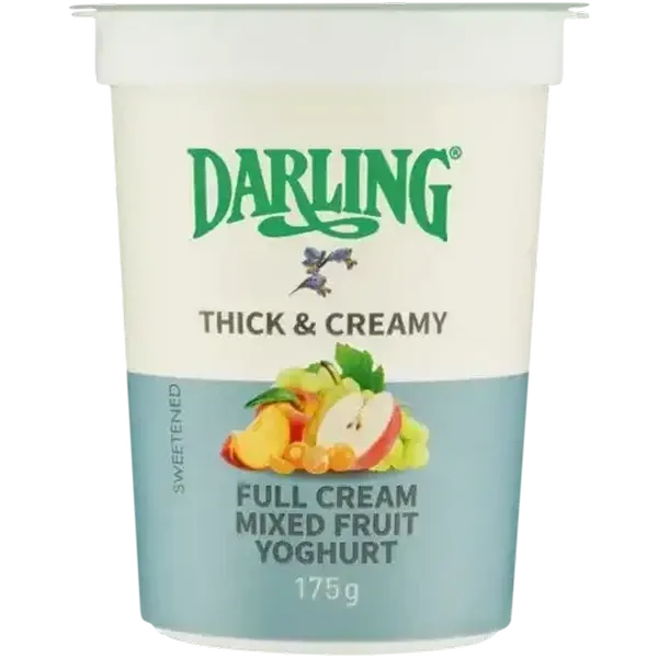 Darling Thick & Creamy Mixed Fruit Full Cream Yoghurt 175g