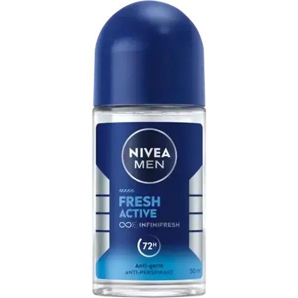 NIVEA MEN Fresh Active Anti-Perspirant Roll-On 50ml