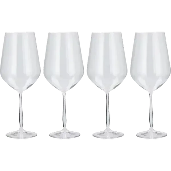 Maison Forine Gourmet Lead-Free Crystal Red Wine Glasses 800ml 4-Pack